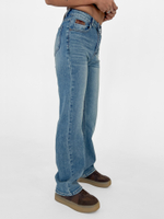 Джинсы Lanwin Х1865 однотонные прямые с вставкой на кармане