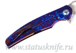 Нож Чебуркова Кастом Ворон Raven Дамаск Тимаскусфотография - 5