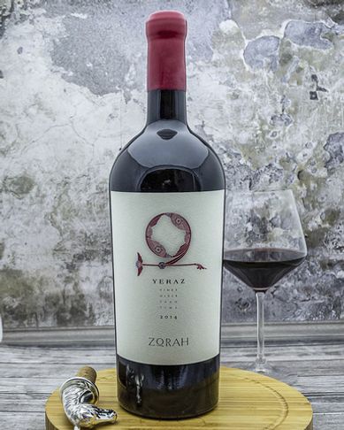 Вино Zorah Ераз Сухое Красное Выдержанное 2014 г.у. 13,5% 1,5 л, Армения
