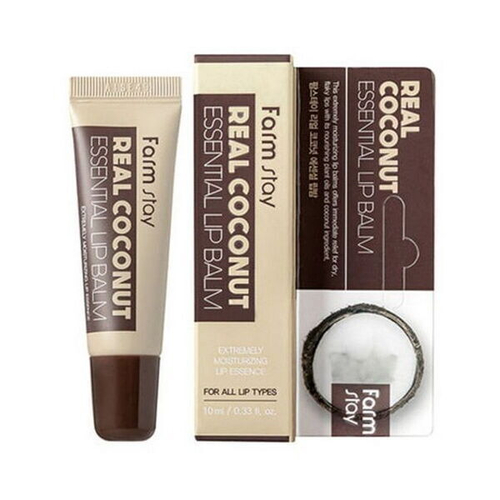 Кокосовый бальзам для губ FarmStay Real Coconut Essential Lip Balm, 10г