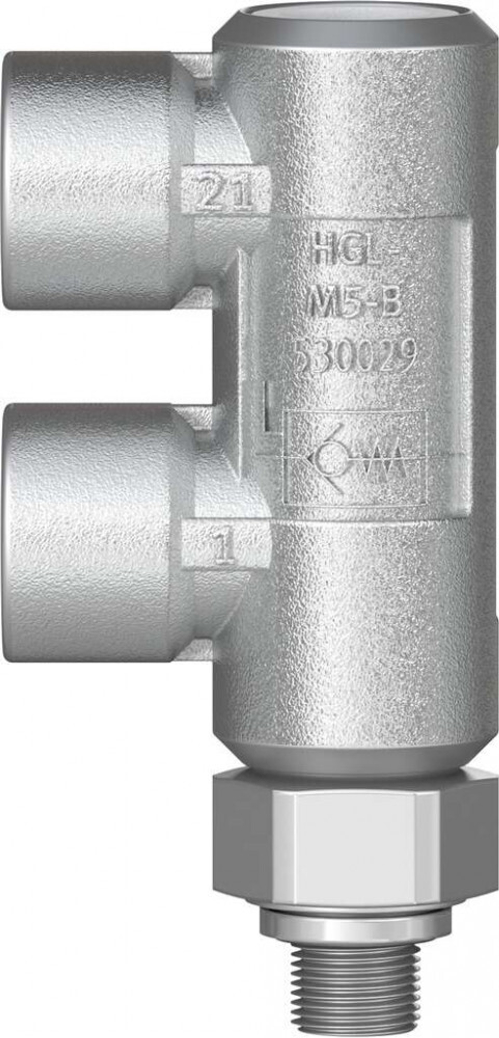 Управляемый обратный клапан Festo HGL-M5-B