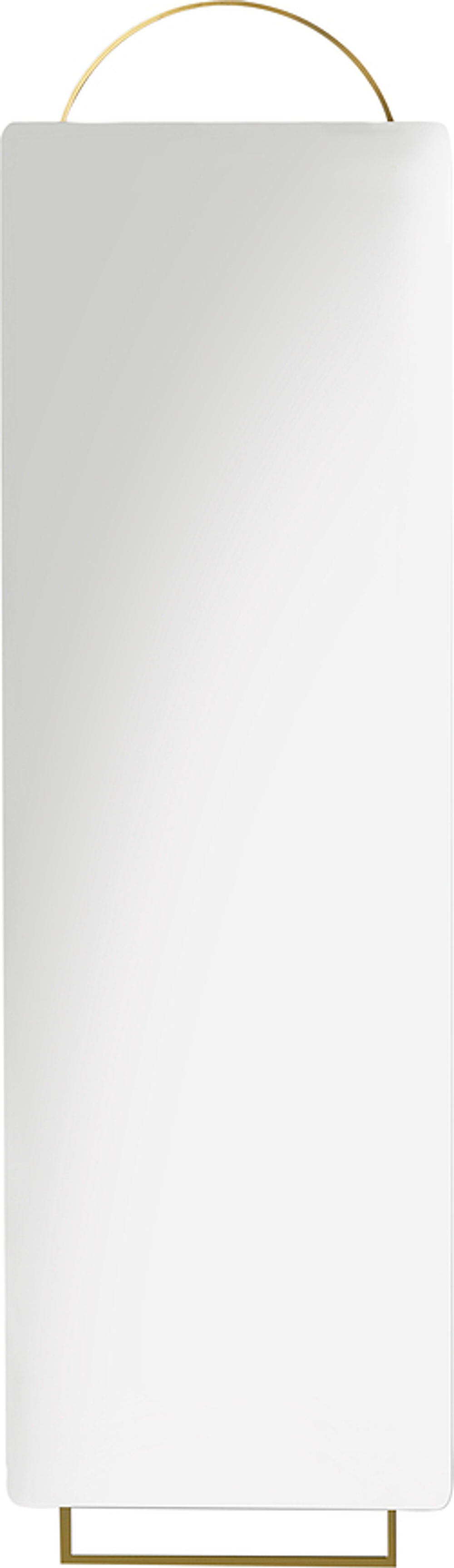 Зеркало напольное Ferm Living Adorn, в металлической раме, 45 159 см, золотистое