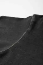 Футболка FOS Vacation pigment dyed Серая