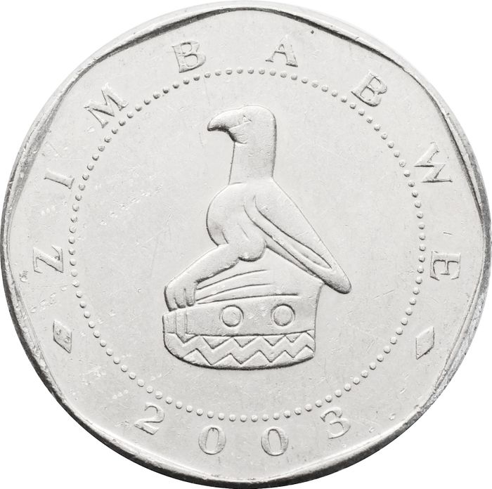 25 долларов 2003 Зимбабве