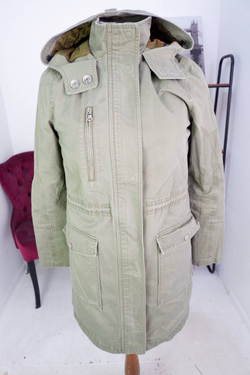 Парка Zara теплая, маркировка XS, визуально на 42 размер