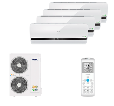 Мульти сплит-система AUX на 4 комнаты (20+20+20+20 кв.м.) Free Match