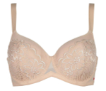Бюстгальтер-балконет с формованной чашкой S1 (Размер: 3D) (Цвет: телесный)