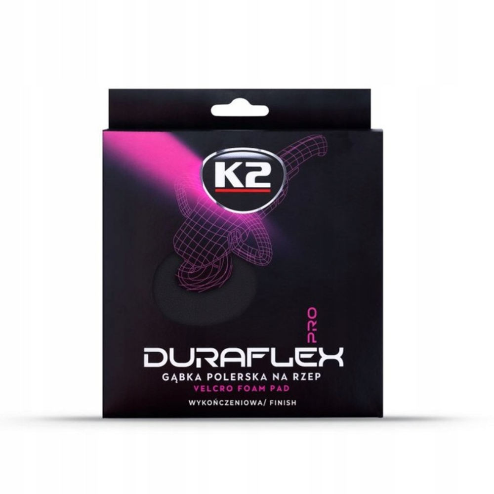 ПОЛИРОВАЛЬНАЯ ГУБКА К2 DURAFLEX ЧЕРНАЯ 150 MM