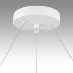 8254/9 COMFI LN26 246 белый металл Светильник подвесной LED GX53 8*7W 220V LUAZANA