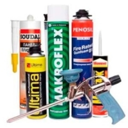 Пена, клеи, герметики