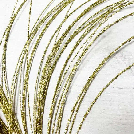 Ветвь Блестящая золото 102 см., Christmas DeLuxe (89539)