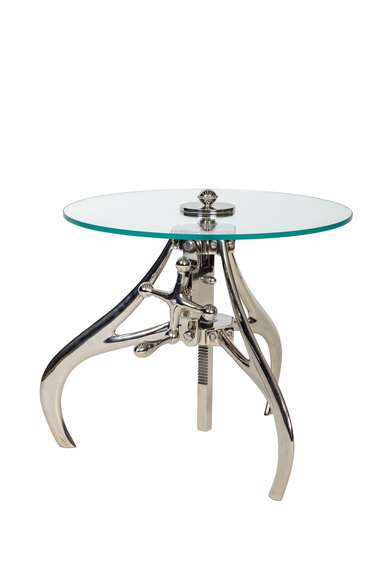 Кофейный столик &quot;Лофт&quot; Серебро