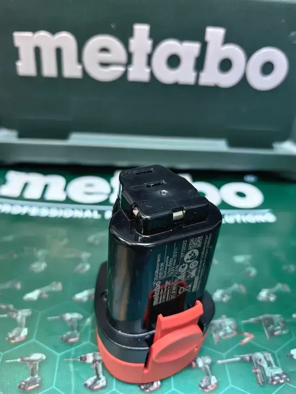Аккумулятор Metabo 12V 2.0 Ah Li-Ion PowerMaxx BS 625438000 10.8В ,12В 2.0 Ач; Li-Ion .Metabo 625438000 (10.8-12В) Без упаковки .