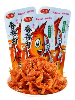 Азиатские снеки острые со вкусом Креветок 26 г * 3 шт