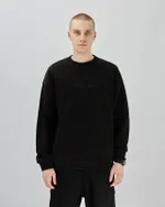 Толстовка Anteater Crewneck Textlogo Black