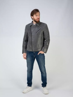 Кожаная куртка демисезонная косуха