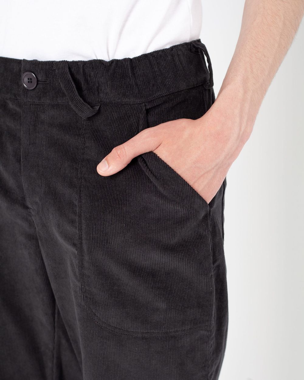 Брюки Kuzma Вельветовые Коубой черные