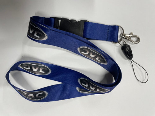 JAC (Синий) / Брелок, шнурок для ключей на шею JAC (ДЖАК), ланъярд, крафт, синий (1 шт)