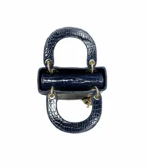 Женская сумка Dior Lady Dior, модель мини-формата синий