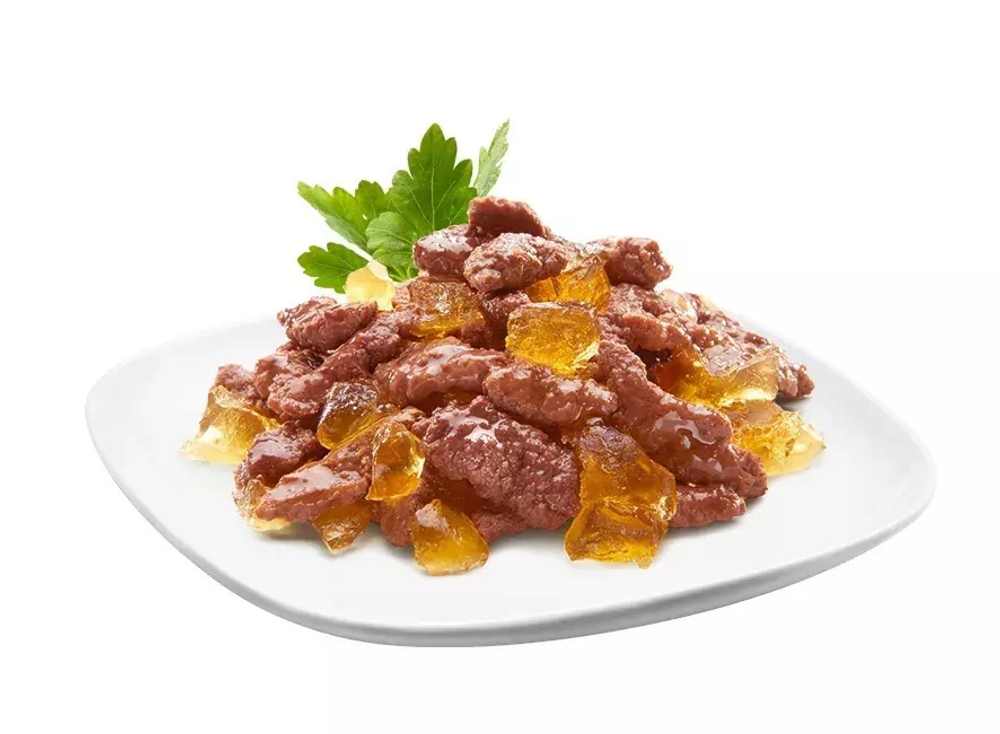 Влажный корм Sheba Pleasure для взрослых кошек, курица, ломтики в желе, 85 г