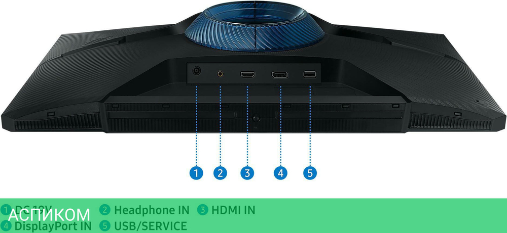 Монитор Samsung Odyssey G3 S24AG302NI (LS24AG302NIXCI)