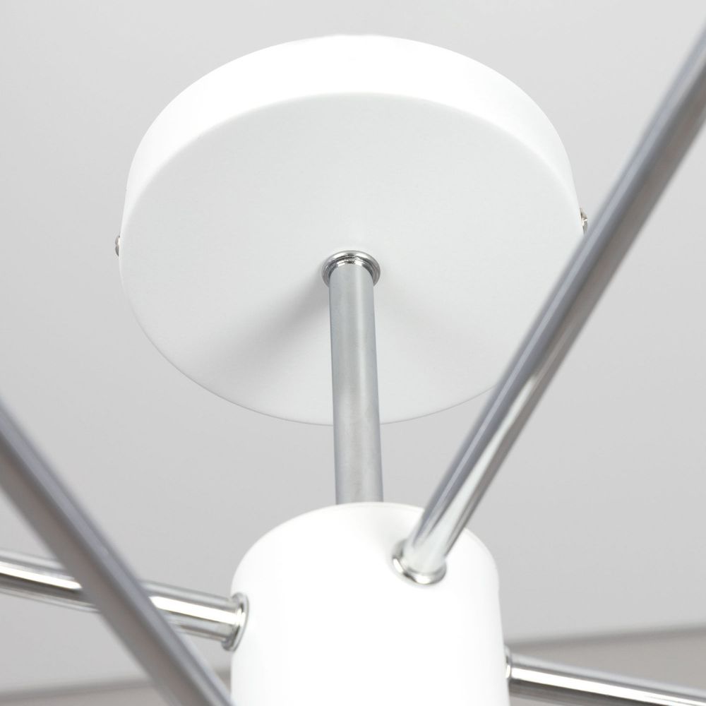 Citilux Бертон CL140180 Люстра потолочная Белая