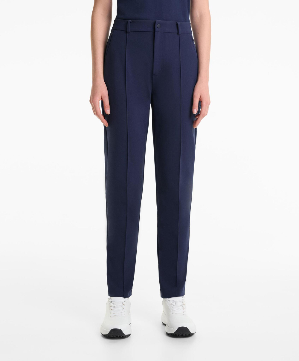 OYSHO Брюки из твила, темно-синий