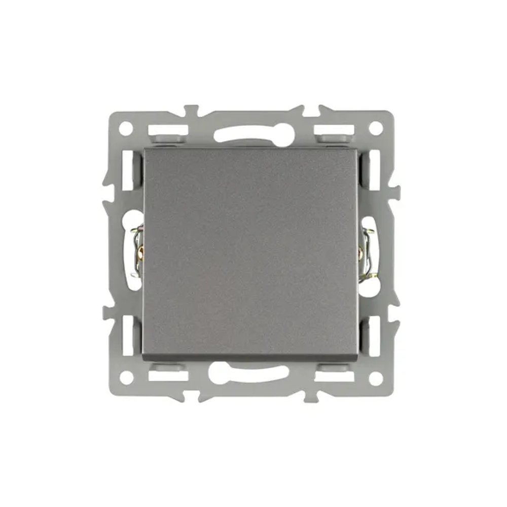 Механизм выключателя одноклавишный непроходной SWT-MK01-PL-GR (250V, 16A) (Arlight, -) 043712