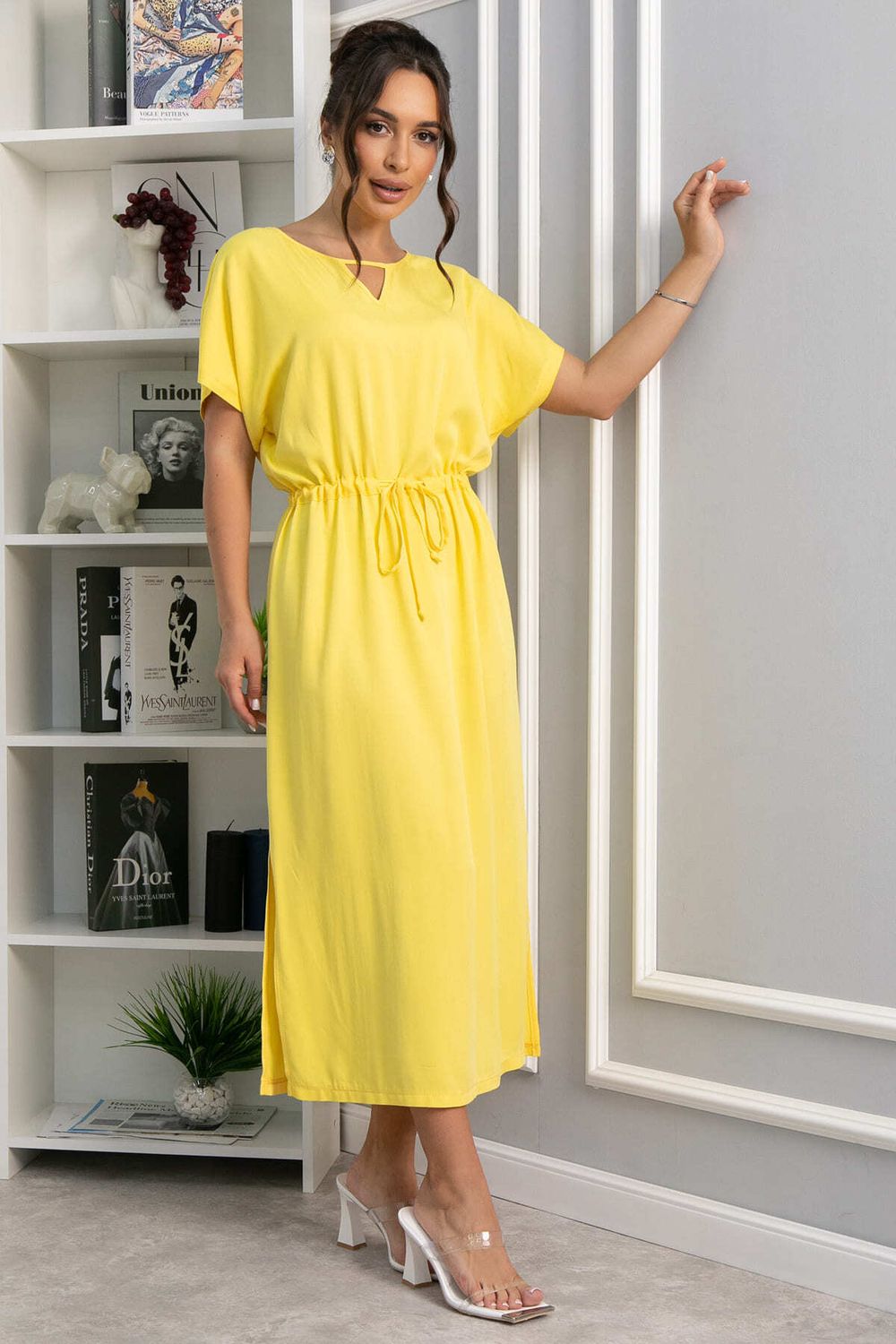 Платье Вистерия (желтое) П13944-5М LT Collection