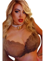 Франзуская модель бюстгальтера большие размеры FGi ажурный