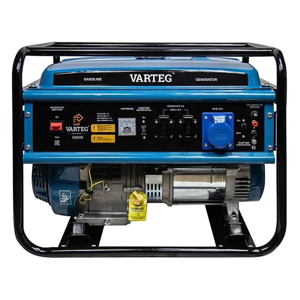 VARTEG G6500 бензиновый генератор 6211