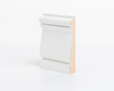 Плинтус напольный под покраску P25.127.18 МДФ Deartio 127x16x2070 мм