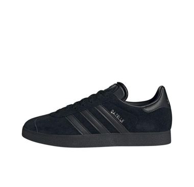 Кроссовки Adidas Gazelle 'All Black Silver Metallic' JI2161