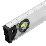 Уровень алюминиевый "Рельс", 1500 мм, 3 глазка (1 поворотный) Matrix