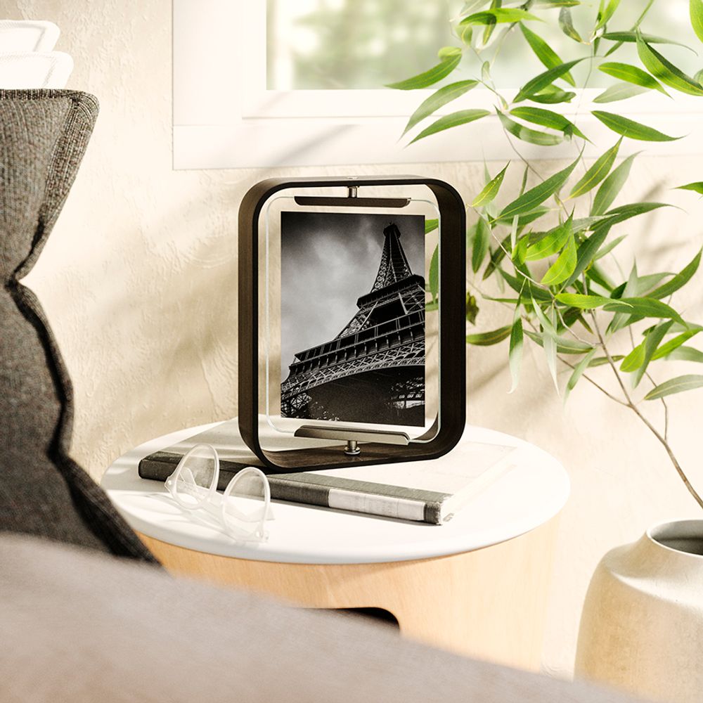 Фоторамка двухсторонняя Bellwood, 19х24 см, черная