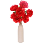 Искусственные цветы «Цветочная мелодия» Пионы 60см 7 цветков красные