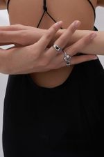 Кольцо Crystal Round с аметистом