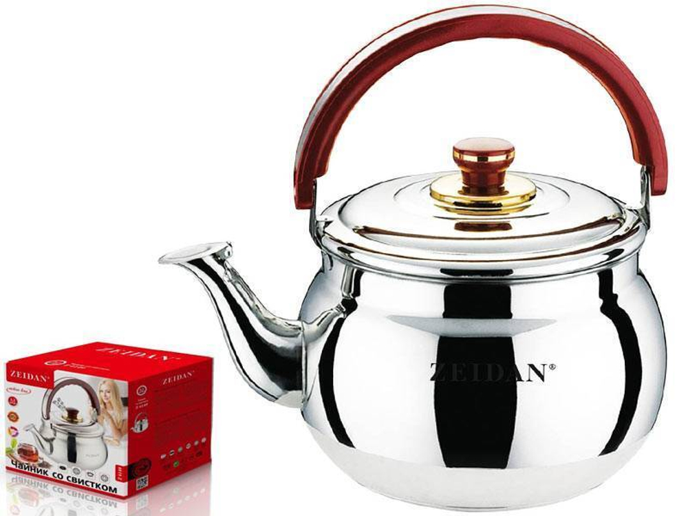 Чайник 3л нерж со свистком, Z-4149