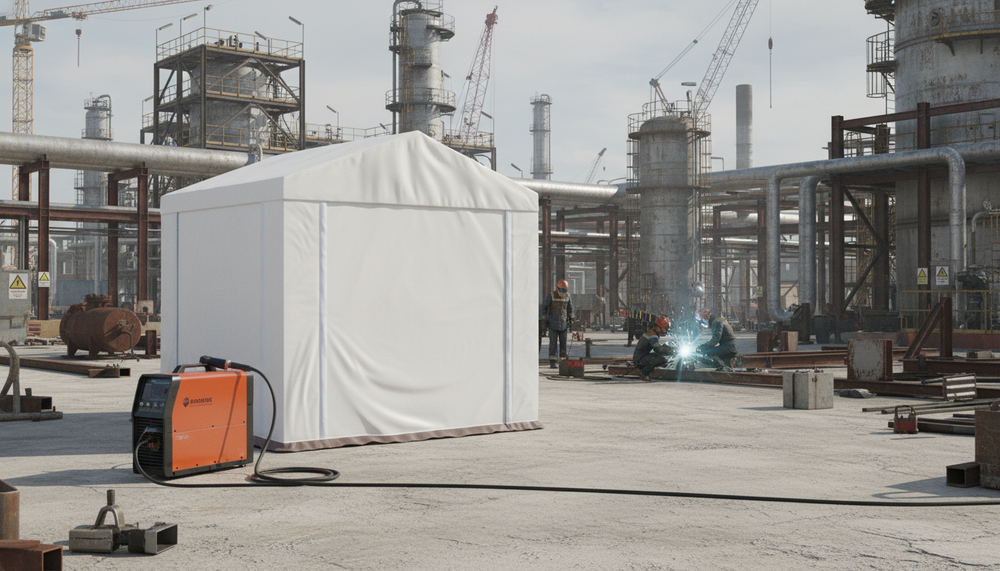 Палатка сварщика МногоТентов домик 3х3 м. ("ТАФ").