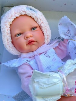 Кукла Реборн Nines 45см Rubi Girl виниловая (N0237)