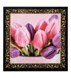 Народные промыслы ШК-11/ 7-J Шкатулка в технике декупаж (16х16х5)