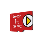 Карта памяти Lexar PLAY microSDXC 256GB UHS-I U3 V30 A2, R/W 160/100 МБ/с