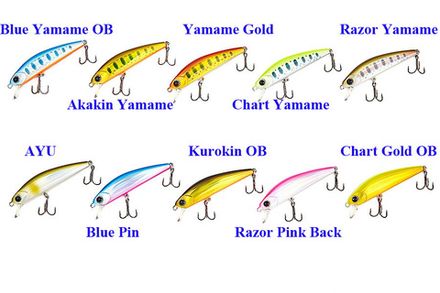 Воблер WATERLAND Jerk Sonik 55 #Razor Yamame