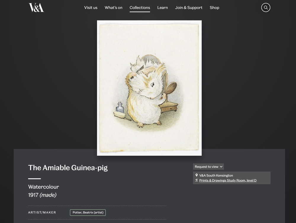 Статуэтка «Морская свинка»