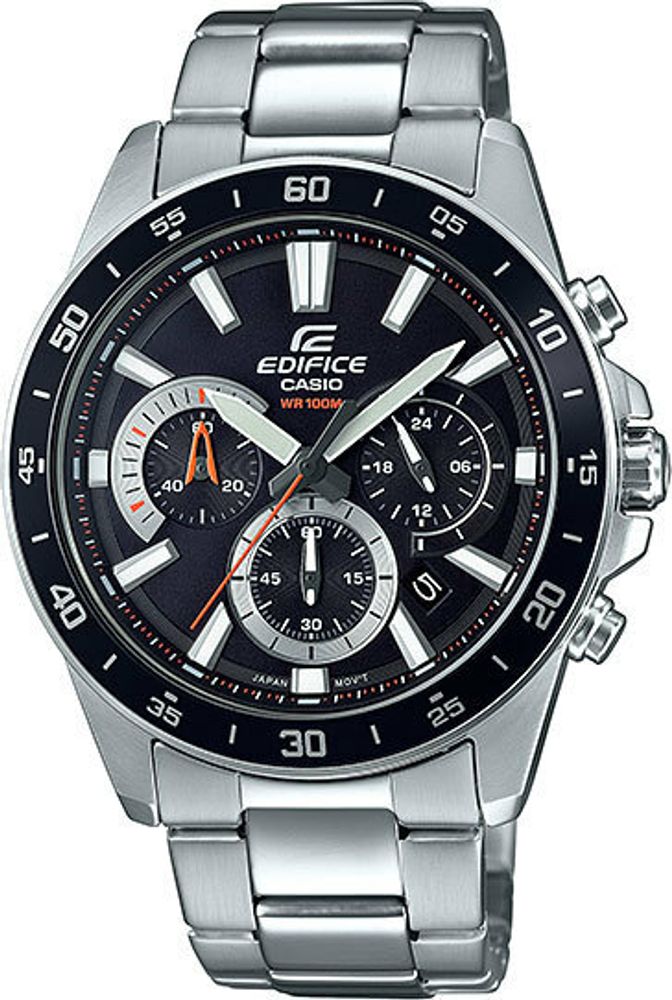 Японские наручные часы Casio Edifice EFV-570D-1A с хронографом