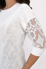 Джемпер Вирджиния НЬЮ (молочный) Б14116-48М LT Collection