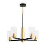 Люстра на штанге Freya Ombre FR2051CL-05BBS