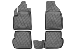 Коврики в салон FORD Fiesta 2002-2008, 4 шт. (полиуретан) Element.S000.3