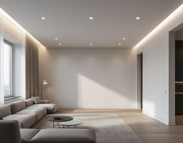 Как правильно разместить точечные светильники в квартире: практическое руководство