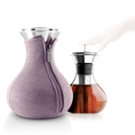 Чайник заварочный Tea maker в неопреновом текстурном чехле, 1 л, холодная роза, Eva Solo